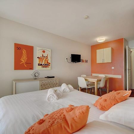 Immogroom - 2 Rooms Sea View - Swimming Pool - Terrace - Parking - Ac Канны Экстерьер фото