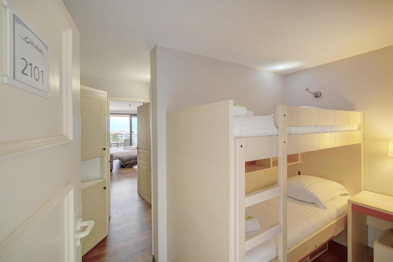Immogroom - 2 Rooms Sea View - Swimming Pool - Terrace - Parking - Ac Канны Экстерьер фото