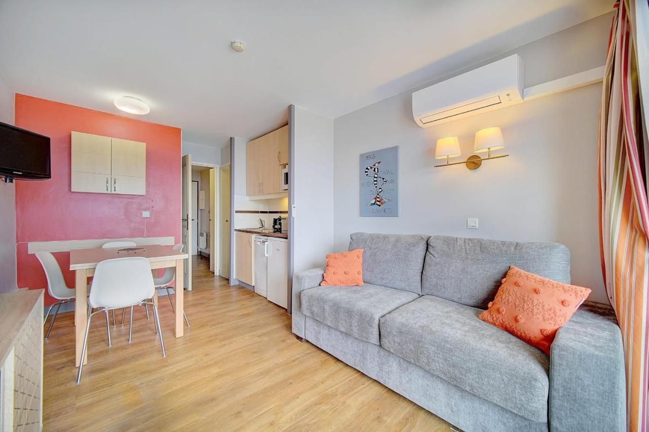 Immogroom - 2 Rooms Sea View - Swimming Pool - Terrace - Parking - Ac Канны Экстерьер фото